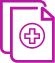 Digitized medical records icon