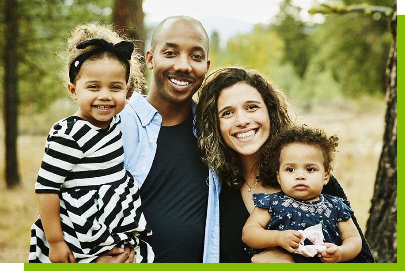 Rare disease family patient portrayal
